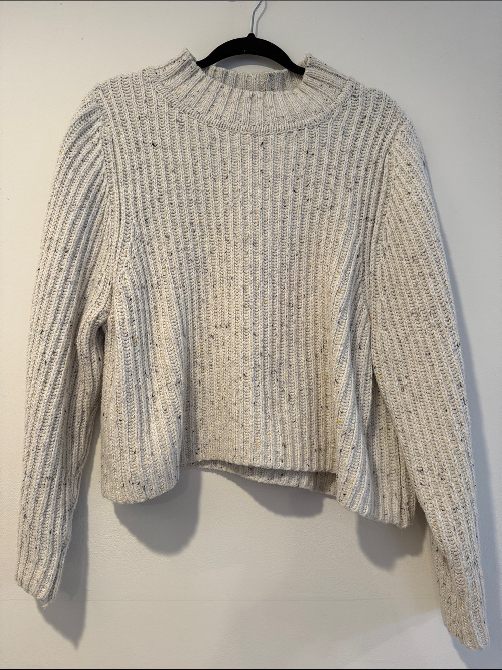 Vintage Gap Mock Neck Cable Pullover Sweater